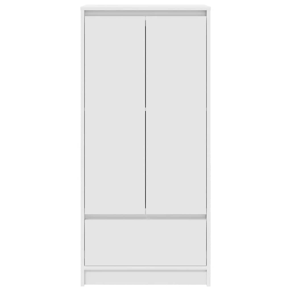 HKH Armário Alto em derivados de Madeira com Gaveta 55,5 X 34 X 119,5 Cm - Branco
