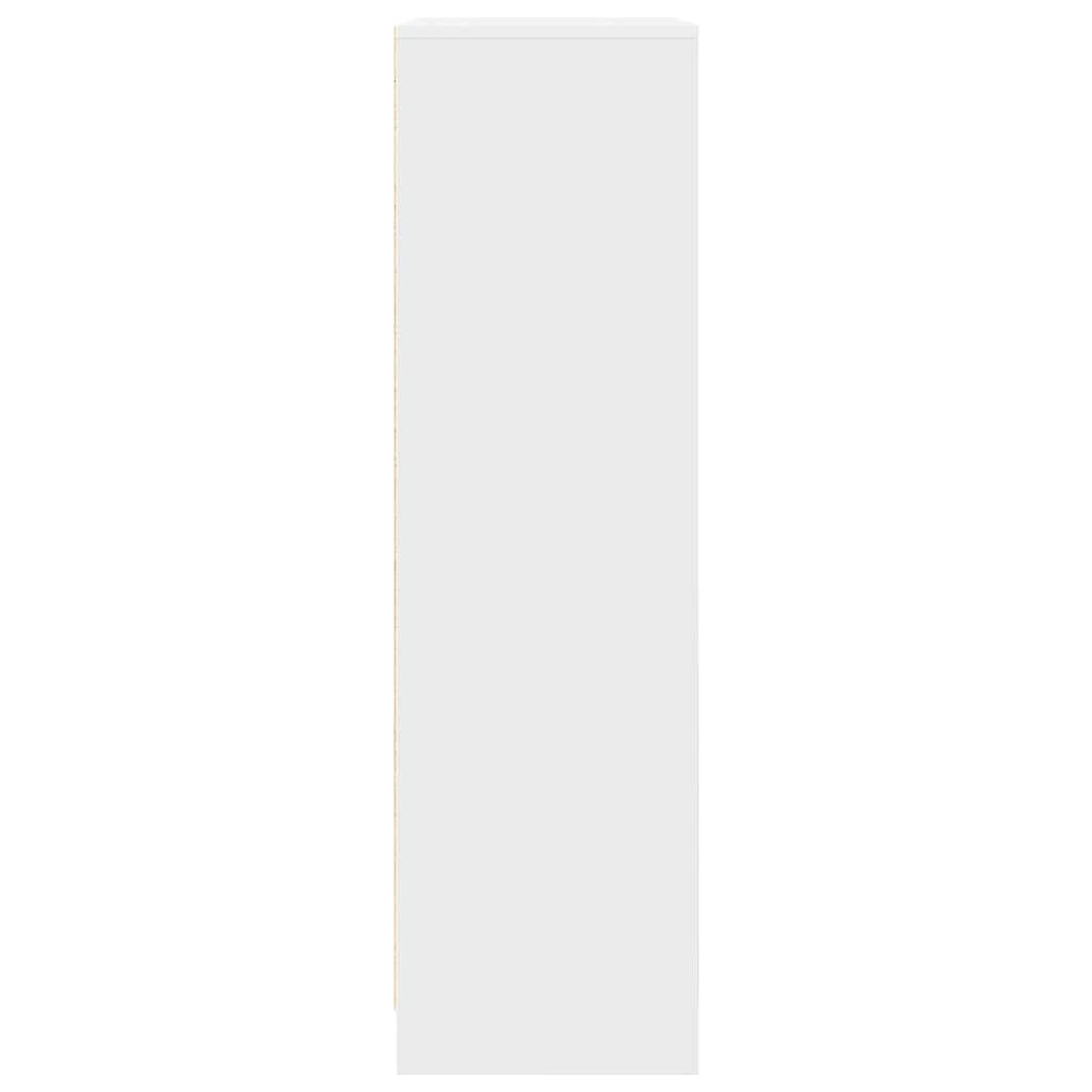 HKH Armário Alto em derivados de Madeira com Gaveta 55,5 X 34 X 119,5 Cm - Branco