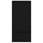 HKH Armário Alto em derivados de Madeira com Gaveta 55,5 X 34 X 119,5 Cm - Carvalho Preto