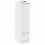 HKH Aparador alto en derivados de madera 29,5 x 34 x 119,5 cm - Blanco