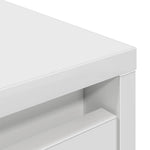 HKH Aparador alto en derivados de madera 29,5 x 34 x 119,5 cm - Blanco