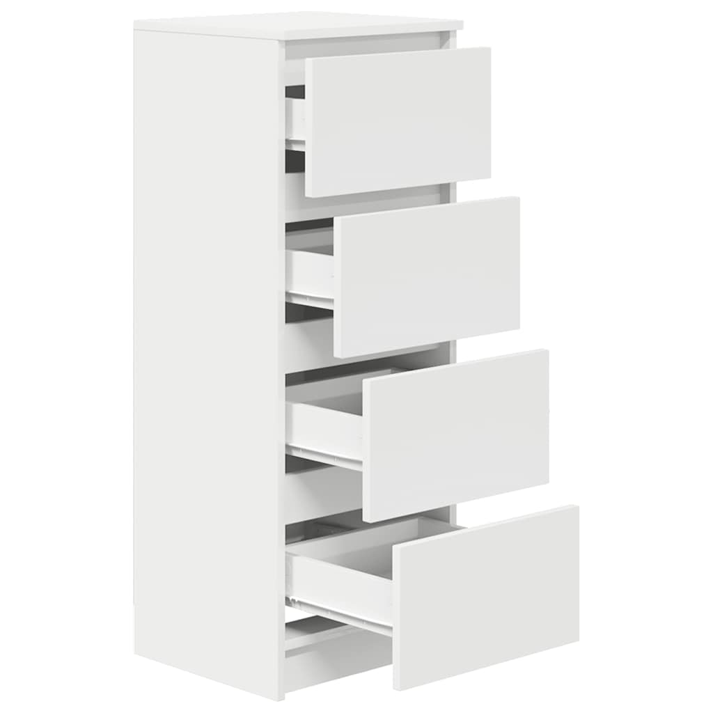 HKH Aparador em derivados de Madeira 37,5 X 35 X 99 Cm - Branco