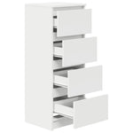 HKH Aparador em derivados de Madeira 37,5 X 35 X 99 Cm - Branco