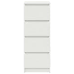 HKH Aparador em derivados de Madeira 37,5 X 35 X 99 Cm - Branco