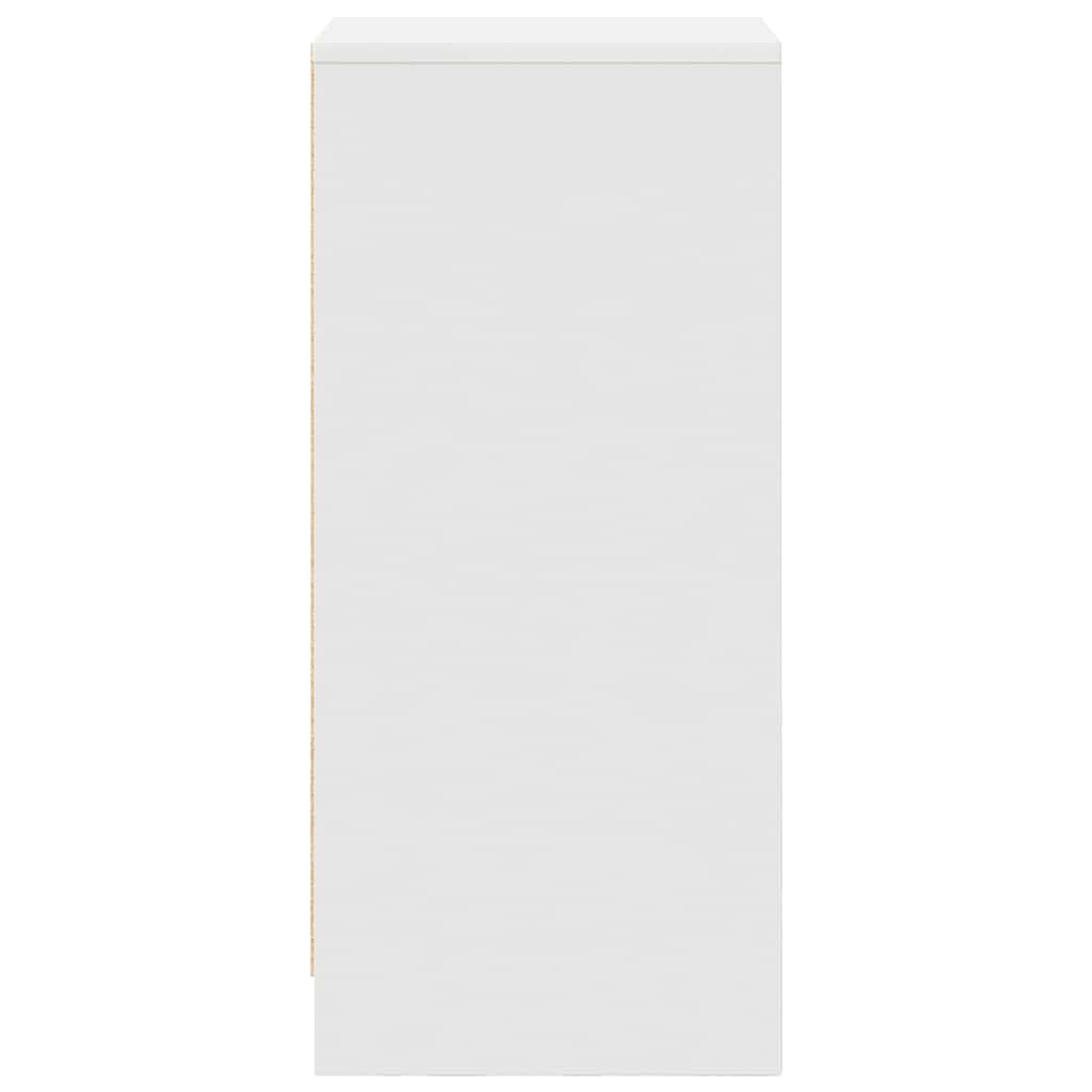 HKH Aparador em derivados de Madeira 37,5 X 35 X 99 Cm - Branco
