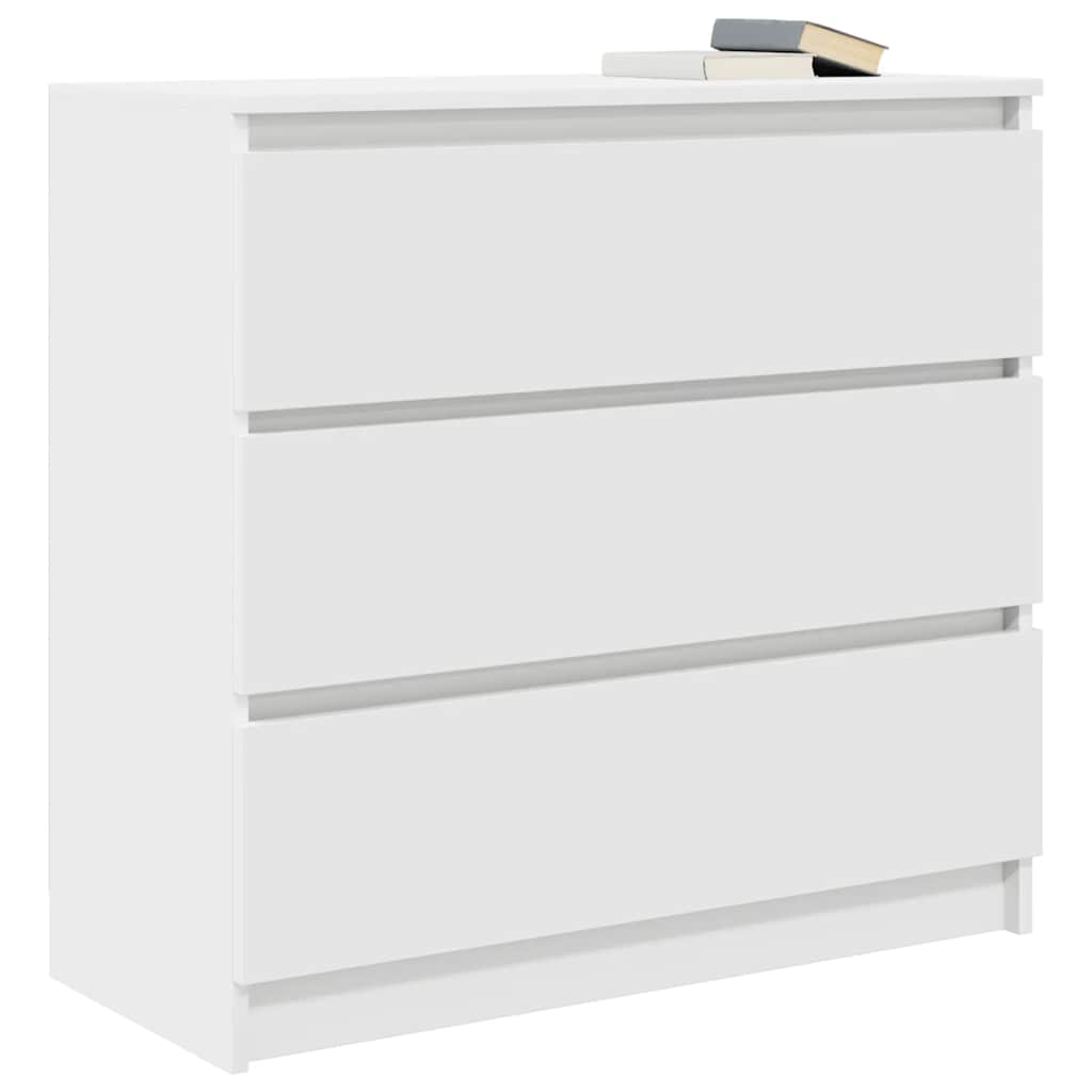 HKH Aparador em derivados de Madeira 80 X 35 X 76 Cm - Branco