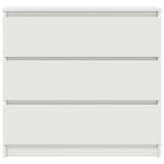 HKH Aparador em derivados de Madeira 80 X 35 X 76 Cm - Branco