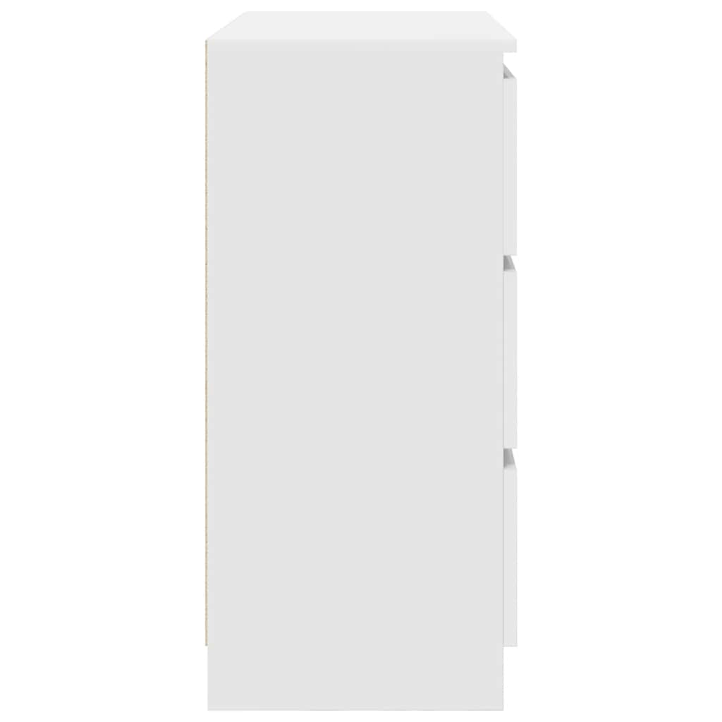HKH Aparador em derivados de Madeira 80 X 35 X 76 Cm - Branco