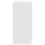 HKH Aparador em derivados de Madeira 80 X 35 X 76 Cm - Branco