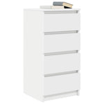 HKH Aparador em derivados de Madeira 37,5 X 35 X 76 Cm - Branco