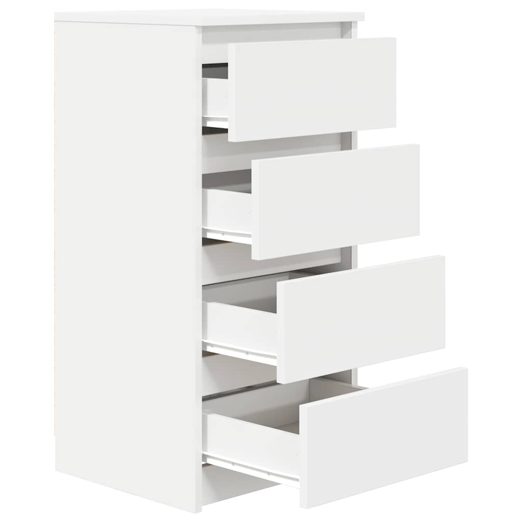 HKH Aparador em derivados de Madeira 37,5 X 35 X 76 Cm - Branco