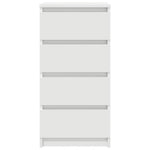 HKH Aparador em derivados de Madeira 37,5 X 35 X 76 Cm - Branco