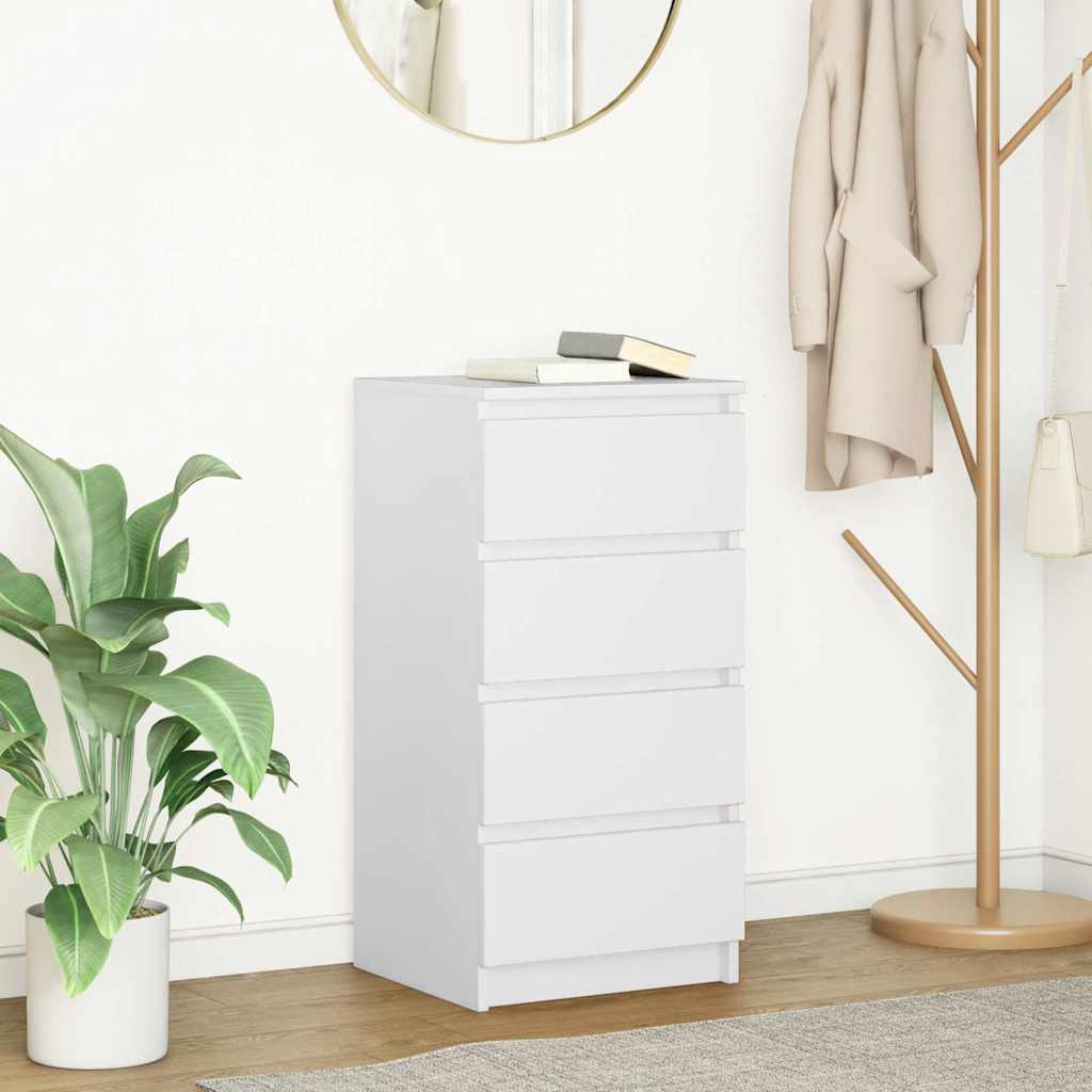 Aparador HKH en derivados de madera 37,5 x 35 x 76 cm - Blanco