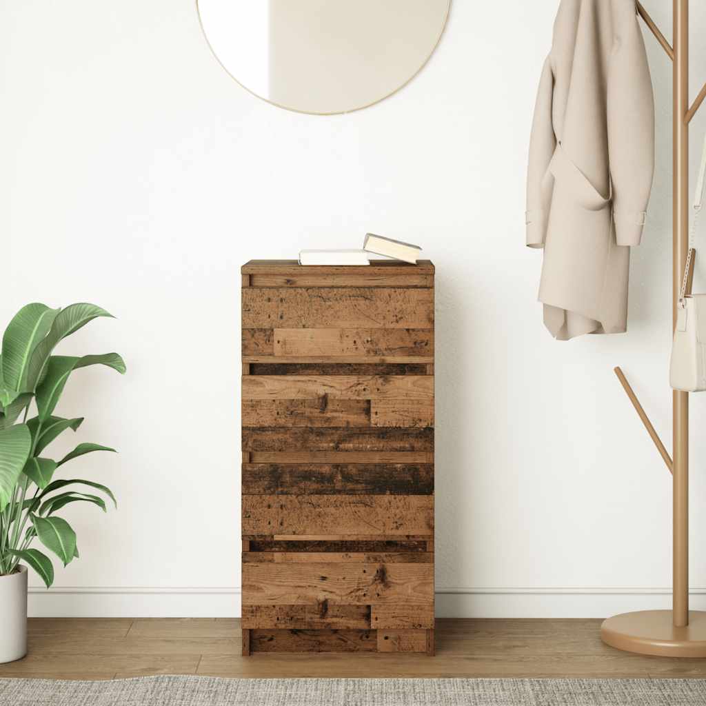 Aparador HKH en derivados de madera 37,5 X 35 X 76 Cm - Madera Vieja
