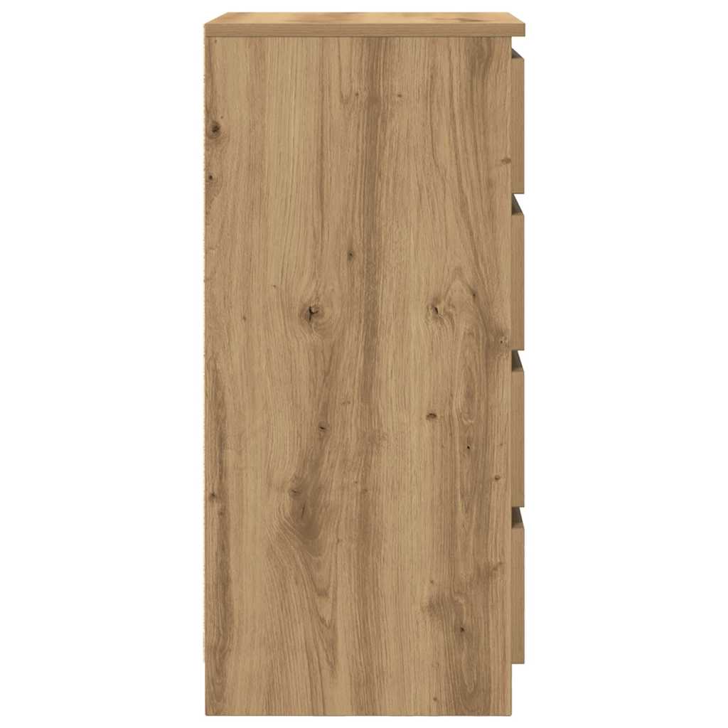 Aparador HKH en derivados de Madera 37,5 X 35 X 76 Cm - Roble Artesano