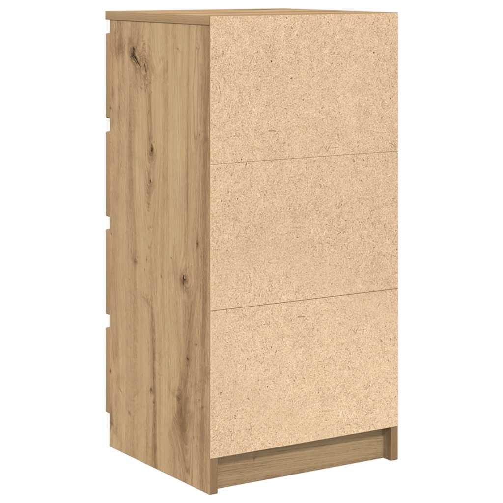 Aparador HKH en derivados de Madera 37,5 X 35 X 76 Cm - Roble Artesano