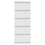 HKH Aparador em derivados de Madeira com Gavetas 37,5 X 35 X 99 Cm - Branco