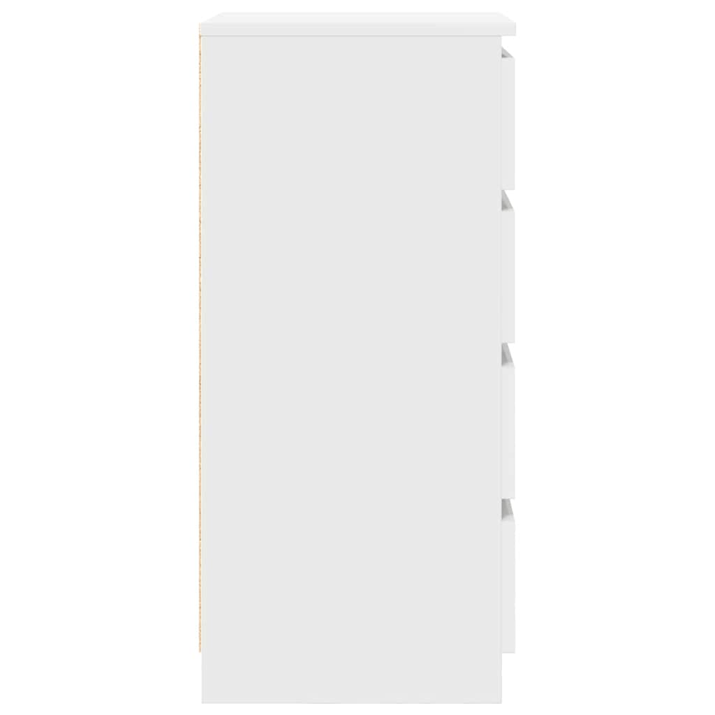 HKH Aparador em derivados de Madeira com Gavetas 37,5 X 35 X 99 Cm - Branco