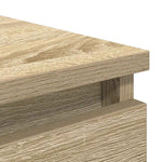 Aparador HKH en derivados de madera con cajones derivados de madera 37,5 x 35 x 99 cm - Roble Sonoma