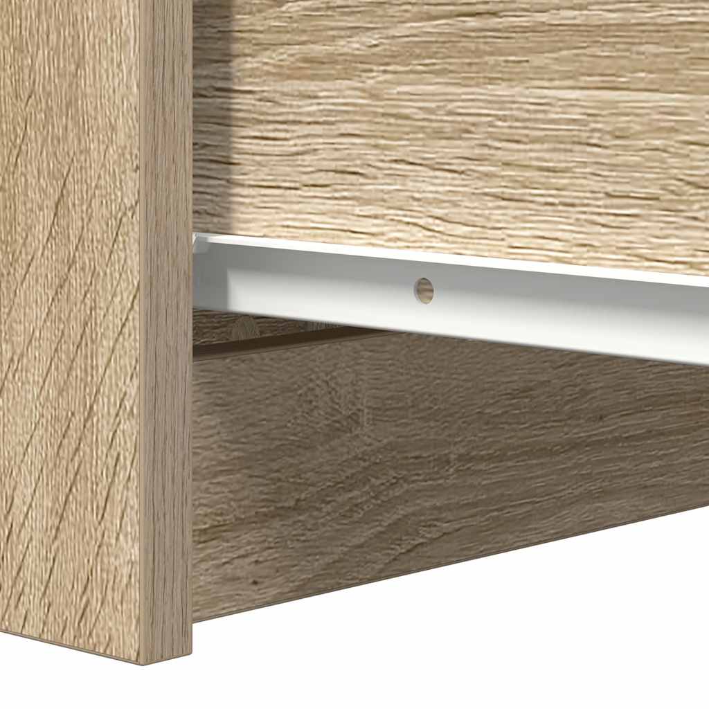 Aparador HKH en derivados de madera con cajones derivados de madera 37,5 x 35 x 99 cm - Roble Sonoma