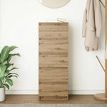 Aparador HKH en derivados de Madera con Cajones derivados de Madera 37,5 X 35 X 99 Cm - Roble Artesano