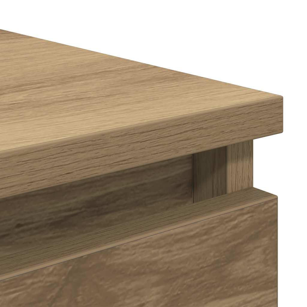 Aparador HKH en derivados de Madera con Cajones derivados de Madera 37,5 X 35 X 99 Cm - Roble Artesano