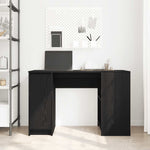 HKH Escritorio Derivados de Madera Color Madera Roble - Negro