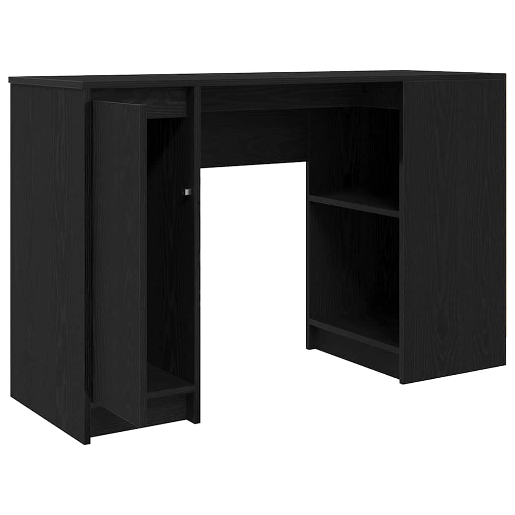 HKH Escritorio Derivados de Madera Color Madera Roble - Negro