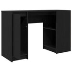 HKH Escritorio Derivados de Madera Color Madera Roble - Negro