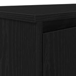HKH Escritorio Derivados de Madera Color Madera Roble - Negro