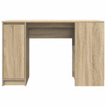 HKH Escritorio Derivados de Madera en Madera Roble Sonoma