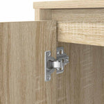 HKH Escritorio Derivados de Madera en Madera Roble Sonoma