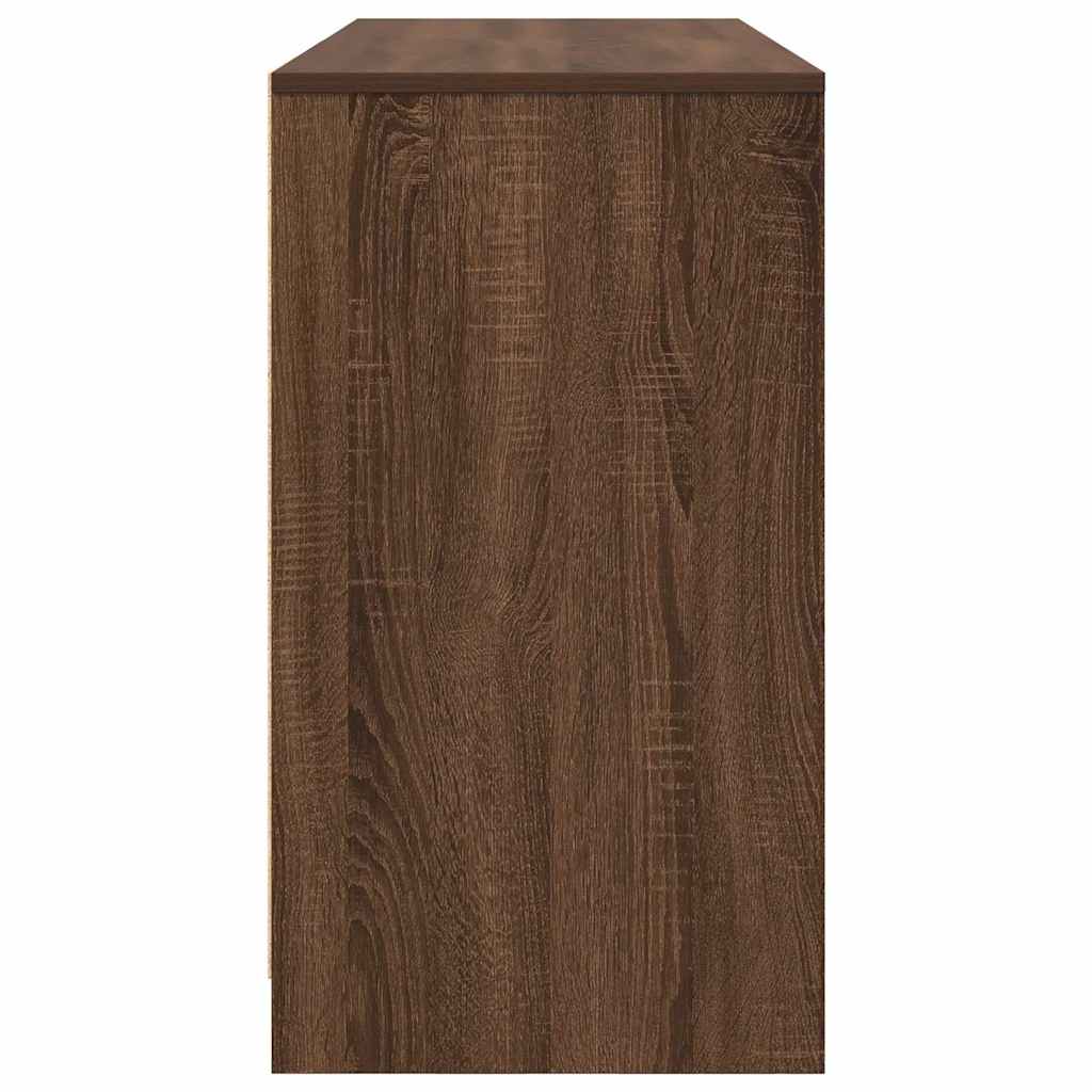 HKH Escritorio Derivados de Madera en Madera de Roble - Marrón