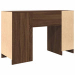 HKH Escritorio Derivados de Madera en Madera de Roble - Marrón