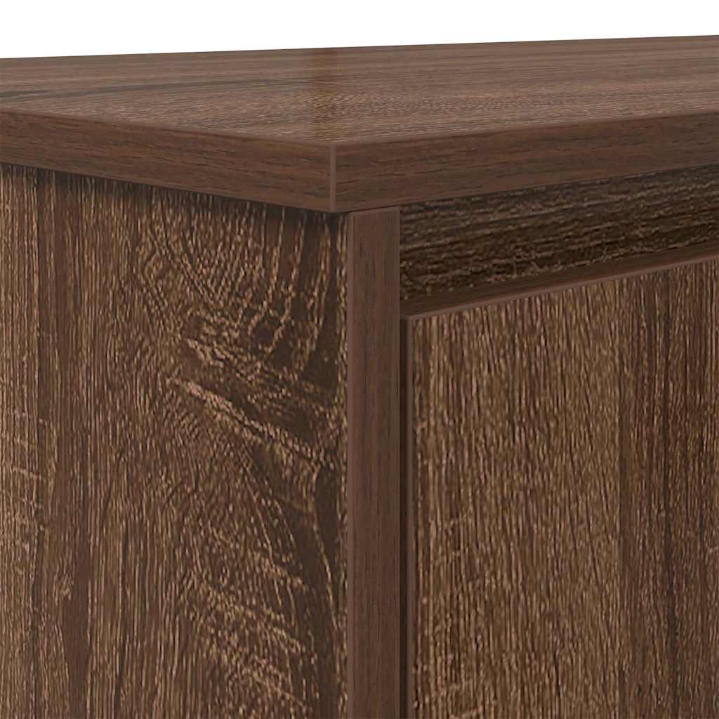 HKH Escritorio Derivados de Madera en Madera de Roble - Marrón