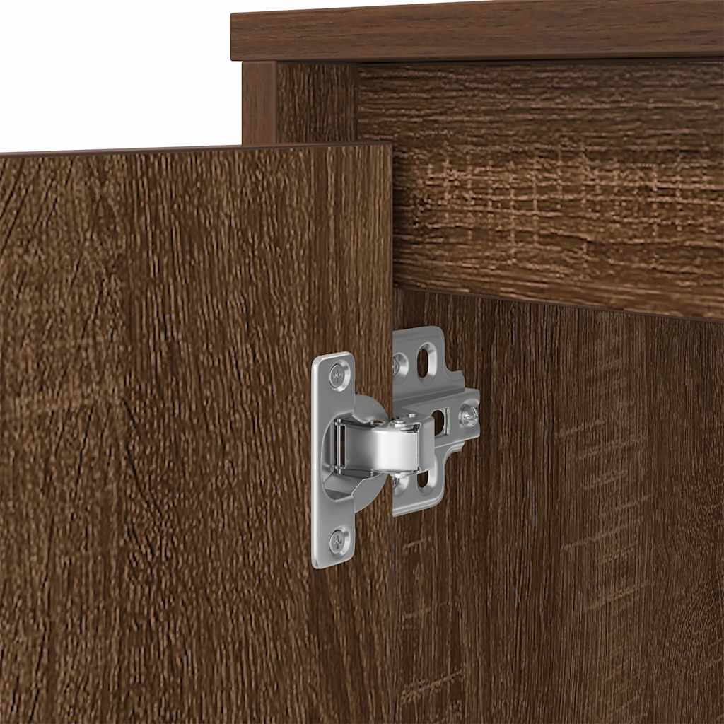 HKH Escritorio Derivados de Madera en Madera de Roble - Marrón