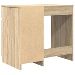 HKH Escritorio Derivados de Madera en Madera Roble Sonoma