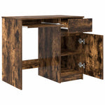 HKH Escritorio Productos de madera color roble ahumado