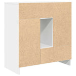 HKH Aparador em derivados de Madeira 41 X 28,5 X 17 Cm - Branco