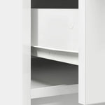 HKH Aparador em derivados de Madeira 41 X 28,5 X 17 Cm - Branco