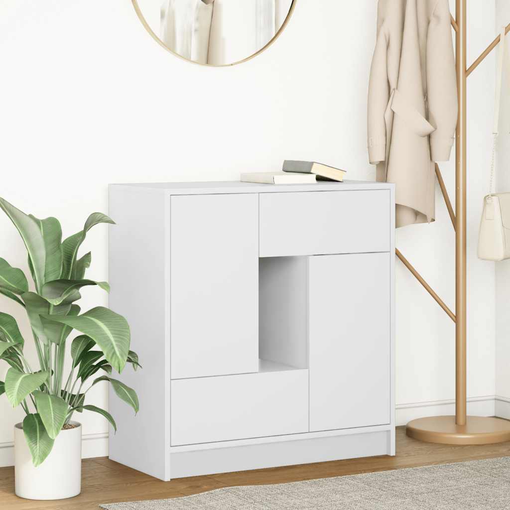 HKH Aparador en derivados de madera 41 X 28,5 X 17 Cm - Blanco