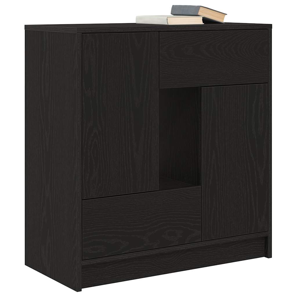 HKH Aparador en derivados de Madera 41 X 28,5 X 17 Cm - Roble Negro