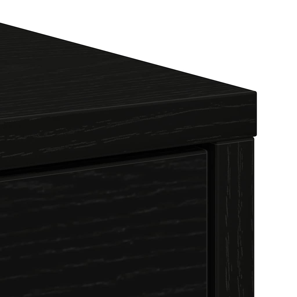 HKH Aparador en derivados de Madera 41 X 28,5 X 17 Cm - Roble Negro