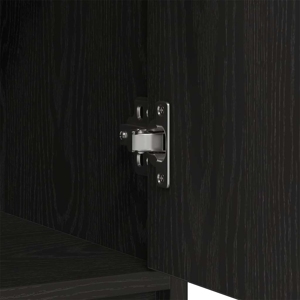 HKH Aparador en derivados de Madera 41 X 28,5 X 17 Cm - Roble Negro