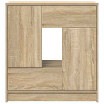 Aparador HKH en derivados de Madera con Cajones y Puertas 41 X 28,5 X 17 Cm - Roble Sonoma