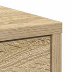 Aparador HKH en derivados de Madera con Cajones y Puertas 41 X 28,5 X 17 Cm - Roble Sonoma