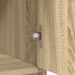 Aparador HKH en derivados de Madera con Cajones y Puertas 41 X 28,5 X 17 Cm - Roble Sonoma