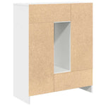 HKH Aparador em derivados de Madeira 43,5 X 23,5 X 17 Cm - Branco