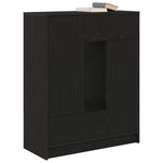 Aparador HKH en derivados de madera 43,5 x 23,5 x 17 cm - Roble Negro