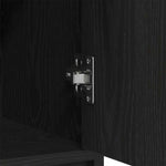 Aparador HKH en derivados de madera 43,5 x 23,5 x 17 cm - Roble Negro